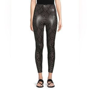 Commando - Faux Leather Snake print Legging